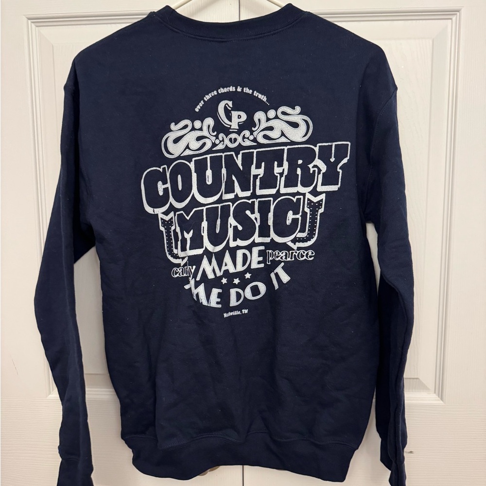 Gildan Carly Pearce Navy Crewneck